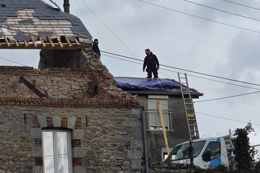 Cousolre : solidarité après la tornade.